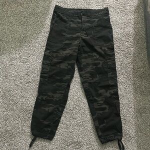 Camo cargo pants